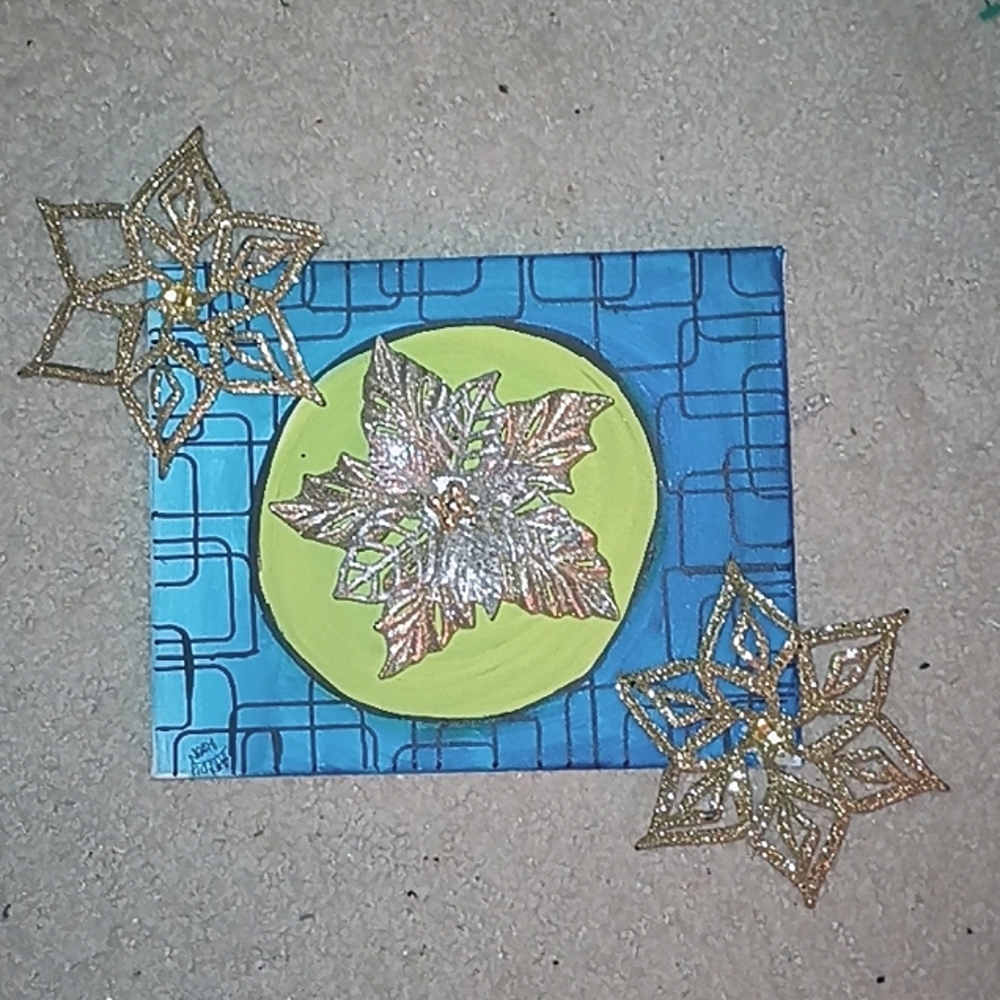Christmas modern wall art decor